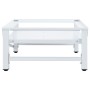 Soporte pedestal para lavadora con estante extraíble blanco von , Zubehör für Waschmaschinen und Trockner - Ref: Foro24-40098...