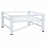 Soporte pedestal para lavadora con estante extraíble blanco von , Zubehör für Waschmaschinen und Trockner - Ref: Foro24-40098...