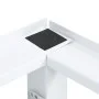 Soporte pedestal para lavadora con estante extraíble blanco de , Accesorios para lavadoras y secadoras - Ref: Foro24-4009873,...