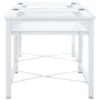 Soporte pedestal doble lavadora con estantes extraíbles blanco von , Zubehör für Waschmaschinen und Trockner - Ref: Foro24-40...