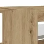 Mueble de TV luces LED madera roble artisan 135x39x30 cm von , TV-Möbel - Ref: Foro24-856324, Preis: 77,65 €, Rabatt: %