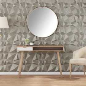 Paneles de pared 12 uds XPS diamante Beton 50x50 cm 3 m² by , Wall covering - Ref: Foro24-4100060, Price: 48,41 €, Discount: %