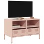 Mueble para TV acero laminado en frío rosa 68x39x43,5 cm von , TV-Möbel - Ref: Foro24-851317, Preis: 70,53 €, Rabatt: %