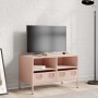Mueble para TV acero laminado en frío rosa 68x39x43,5 cm von , TV-Möbel - Ref: Foro24-851317, Preis: 70,53 €, Rabatt: %