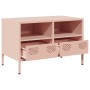 Mueble para TV acero laminado en frío rosa 68x39x43,5 cm von , TV-Möbel - Ref: Foro24-851317, Preis: 70,53 €, Rabatt: %