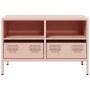 Mueble para TV acero laminado en frío rosa 68x39x43,5 cm von , TV-Möbel - Ref: Foro24-851317, Preis: 70,53 €, Rabatt: %