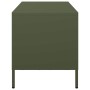 Mueble para TV acero laminado en frío verde oliva 68x39x43,5 cm de , Muebles TV - Ref: Foro24-851320, Precio: 69,85 €, Descue...