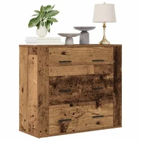 Aparador madera de ingeniería madera envejecida 80x33x70 cm von , Sideboards - Ref: Foro24-857085, Preis: 103,15 €, Rabatt: %