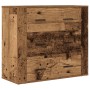 Aparador madera de ingeniería madera envejecida 80x33x70 cm by , Sideboards - Ref: Foro24-857085, Price: 104,65 €, Discount: %
