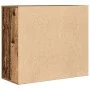 Aparador madera de ingeniería madera envejecida 80x33x70 cm by , Sideboards - Ref: Foro24-857085, Price: 103,15 €, Discount: %