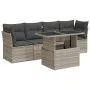 Set de sofás jardín y cojines 5 pzas ratán sintético gris claro by , Garden sets - Ref: Foro24-3326093, Price: 394,91 €, Disc...