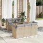 Juego de sofás jardín con cojines 6 pzas ratán sintético beige von , Gartensets - Ref: Foro24-3326100, Preis: 453,04 €, Rabat...