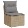 Juego de sofás jardín con cojines 6 pzas ratán sintético beige von , Gartensets - Ref: Foro24-3326100, Preis: 453,04 €, Rabat...