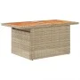 Juego de sofás jardín con cojines 5 pzas ratán sintético beige by , Garden sets - Ref: Foro24-3327209, Price: 380,99 €, Disco...