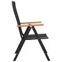 Garden chairs 4 units black synthetic rattan by vidaXL, Garden chairs - Ref: Foro24-313106, Price: 266,64 €, Discount: %