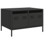 Mueble para TV acero laminado en frío negro 68x50x43,5 cm von , TV-Möbel - Ref: Foro24-851238, Preis: 77,52 €, Rabatt: %