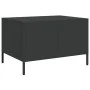 Mueble para TV acero laminado en frío negro 68x50x43,5 cm by , TV Furniture - Ref: Foro24-851238, Price: 76,76 €, Discount: %