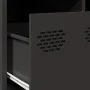 Mueble para TV acero laminado en frío negro 68x50x43,5 cm by , TV Furniture - Ref: Foro24-851238, Price: 76,76 €, Discount: %