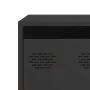 Mueble para TV acero laminado en frío negro 68x50x43,5 cm by , TV Furniture - Ref: Foro24-851238, Price: 76,76 €, Discount: %