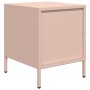 Mesita de noche acero rosa 35x39x43,5 cm by , Nightstands - Ref: Foro24-851246, Price: 59,21 €, Discount: %