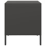 Mesita de noche acero negra 35x39x43,5 cm de , Mesitas de noche - Ref: Foro24-851244, Precio: 42,20 €, Descuento: %