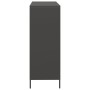 Aparador de acero negro 101,5x39x103,5 cm by , Sideboards - Ref: Foro24-851388, Price: 121,39 €, Discount: %
