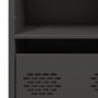 Aparador de acero negro 101,5x39x103,5 cm by , Sideboards - Ref: Foro24-851388, Price: 121,39 €, Discount: %