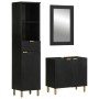 Juego de muebles de baño 3 pzas madera contrachapada negro by , Bathroom furniture - Ref: Foro24-3309995, Price: 316,49 €, Di...