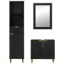 Juego de muebles de baño 3 pzas madera contrachapada negro by , Bathroom furniture - Ref: Foro24-3309995, Price: 316,49 €, Di...