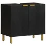 Juego de muebles de baño 3 pzas madera contrachapada negro von , Badezimmermöbel - Ref: Foro24-3309995, Preis: 300,09 €, Raba...