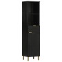 Juego de muebles de baño 5 pzas madera de ingeniería negro de , Muebles de baño - Ref: Foro24-3309997, Precio: 464,18 €, Desc...