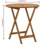 Faltbarer Gartentisch aus massivem Akazienholz, 70 cm. von vidaXL, Gartentische - Ref: Foro24-313596, Preis: 71,96 €, Rabatt: %