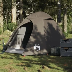 Tienda de campaña iglú para 2 personas impermeable marrón by , tents - Ref: Foro24-4009613, Price: 48,23 €, Discount: %