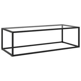 Schwarzer Couchtisch mit gehärtetem Glas 120x50x35 cm von vidaXL, Couchtisch - Ref: Foro24-322883, Preis: 95,53 €, Rabatt: %