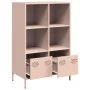 Aparador acero rosa 68x39x103,5 cm von , Sideboards - Ref: Foro24-851383, Preis: 110,73 €, Rabatt: %