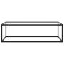 Black coffee table with tempered glass 120x50x35 cm by vidaXL, Coffee table - Ref: Foro24-322883, Price: 91,23 €, Discount: %