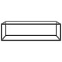 Mesa de centro negra con vidrio templado 120x50x35 cm de vidaXL, Mesas de centro - Ref: Foro24-322883, Precio: 93,22 €, Descu...