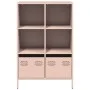 Aparador acero rosa 68x39x103,5 cm von , Sideboards - Ref: Foro24-851383, Preis: 110,73 €, Rabatt: %