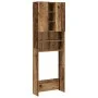 Armario de lavadora madera envejecida 64x25,5x190 cm von , Zubehör für Waschmaschinen und Trockner - Ref: Foro24-856649, Prei...