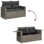 Set de sofás de jardín 7 pzas con cojines ratán sintético gris von , Gartensets - Ref: Foro24-3327119, Preis: 501,81 €, Rabat...