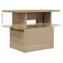 Set de sofás de jardín 11pzas con cojines ratán sintético beige by , Garden sets - Ref: Foro24-3327202, Price: 817,16 €, Disc...