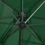 Cantilever parasol with pole and LED lights 250 cm green by vidaXL, Umbrellas - Ref: Foro24-312321, Price: 113,86 €, Discount: %