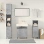 Set muebles de baño 2 piezas madera contrachapada gris hormigón von , Badezimmermöbel - Ref: Foro24-3324953, Preis: 157,54 €,...
