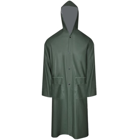 Chubasquero impermeable largo con capucha talla M verde von , wasserdichte Anzüge - Ref: Foro24-130772, Preis: 18,26 €, Rabat...