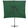 Ampelschirm mit doppelter grüner Abdeckung 250x250 cm von vidaXL, Sonnenschirme - Ref: Foro24-312361, Preis: 122,78 €, Rabatt: %