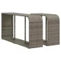 Set de sofás de jardín y cojines 10 pzas ratán sintético gris by , Garden sets - Ref: Foro24-3326064, Price: 556,06 €, Discou...