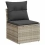 Set sofás jardín 10 pzas con cojines ratán sintético gris claro by , Garden sets - Ref: Foro24-3326066, Price: 630,22 €, Disc...