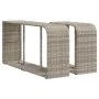Set sofás jardín 10 pzas con cojines ratán sintético gris claro by , Garden sets - Ref: Foro24-3326066, Price: 630,22 €, Disc...