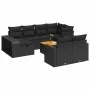 Set de sofás de jardín 11 pzas y cojines ratán sintético negro by , Garden sets - Ref: Foro24-3326079, Price: 627,37 €, Disco...