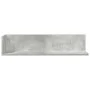 Estantes de pared 2 uds madera gris hormigón 75x16,5x16,5 cm de , Estantes y estanterías - Ref: Foro24-860034, Precio: 32,95 ...